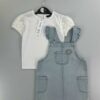 y1053 - Denim Dress Set - 图片 1