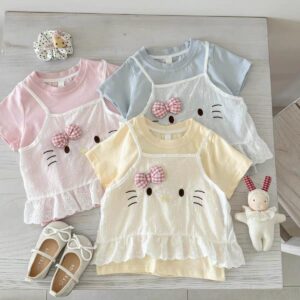 y1110 - Cute Kitty 2 in 1 T-shirt