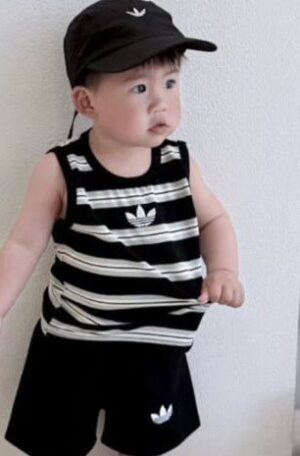 y1042 - AD Striped Suit - 图片 1