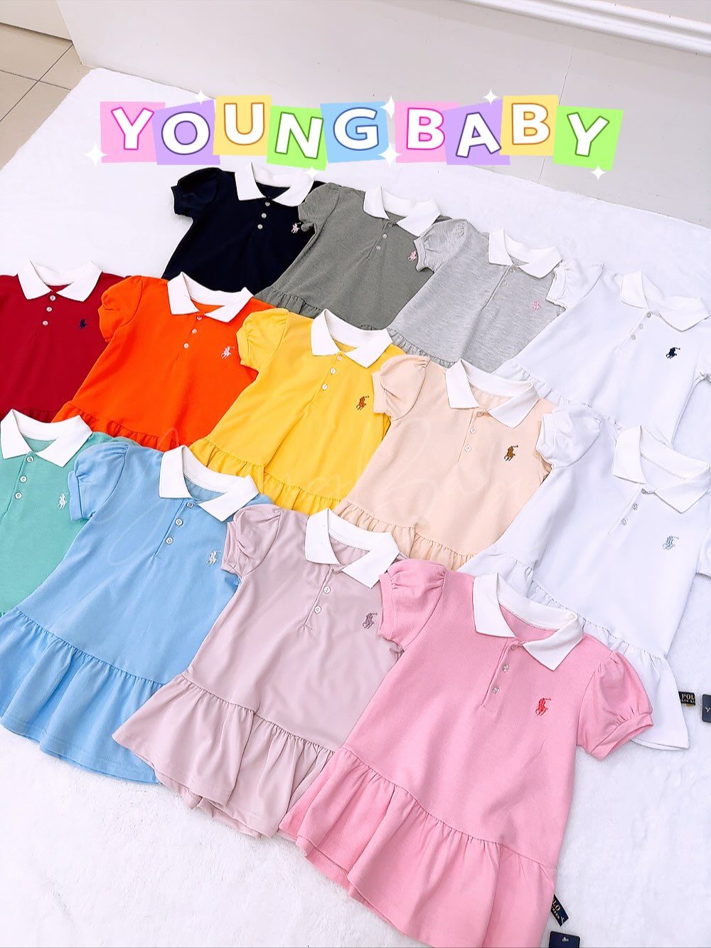 y1037 - 🌼 Pretty lolo Dress – Sweet & Stylish