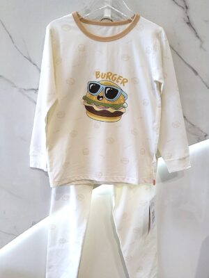 y1146 - Cartoon Lycra Pajamas Set - 图片 18