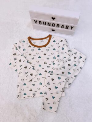 y1147 - Full Print Lycra Pajamas Set - 图片 37