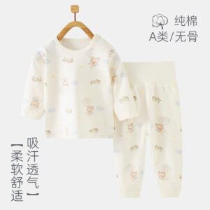 y1141 - Cute Cartoon Hight Waist Pajamas Set - 图片 7