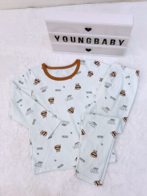 y1147 - Full Print Lycra Pajamas Set - 图片 33