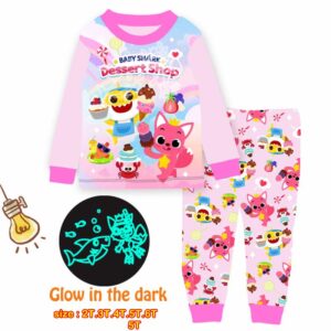 y1200 -Cute Cartoon Pajamas - 图片 8