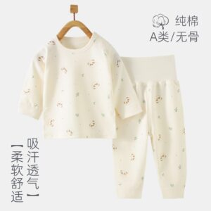 y1141 - Cute Cartoon Hight Waist Pajamas Set - 图片 9
