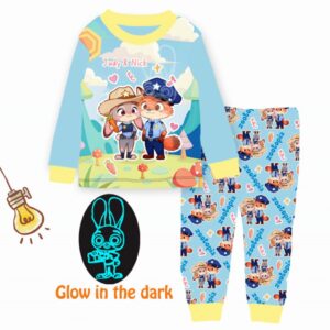 y1200 -Cute Cartoon Pajamas - 图片 10