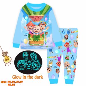 y1200 -Cute Cartoon Pajamas - 图片 13