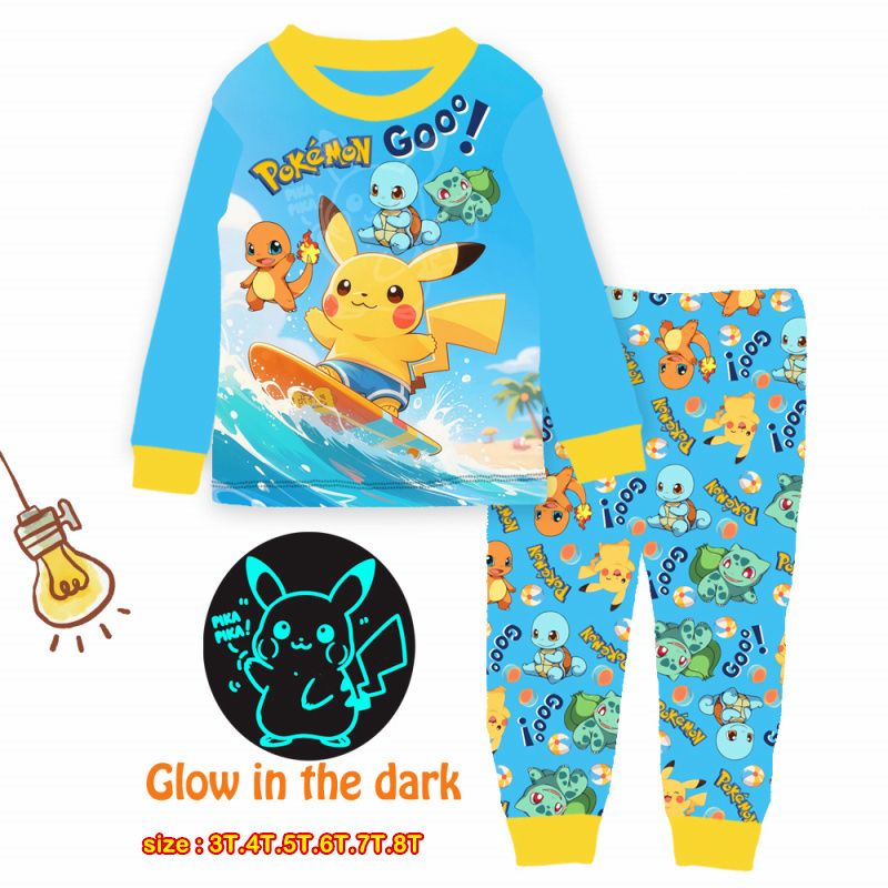 y1200 -Cute Cartoon Pajamas - 图片 19