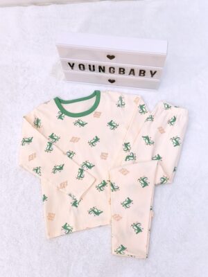 y1147 - Full Print Lycra Pajamas Set - 图片 21