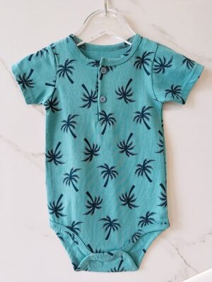 y1131 - Baby Boy & Baby Girl Button Romper - Image 21