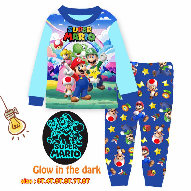 y1200 -Cute Cartoon Pajamas - 图片 22