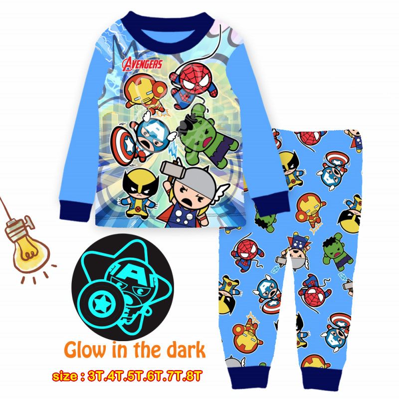 y1200 -Cute Cartoon Pajamas - 图片 25