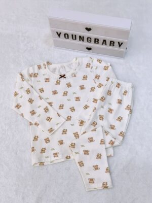 y1147 - Full Print Lycra Pajamas Set - 图片 13