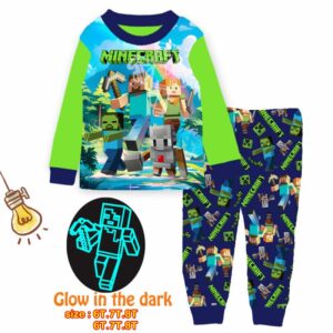 y1200 -Cute Cartoon Pajamas - 图片 27