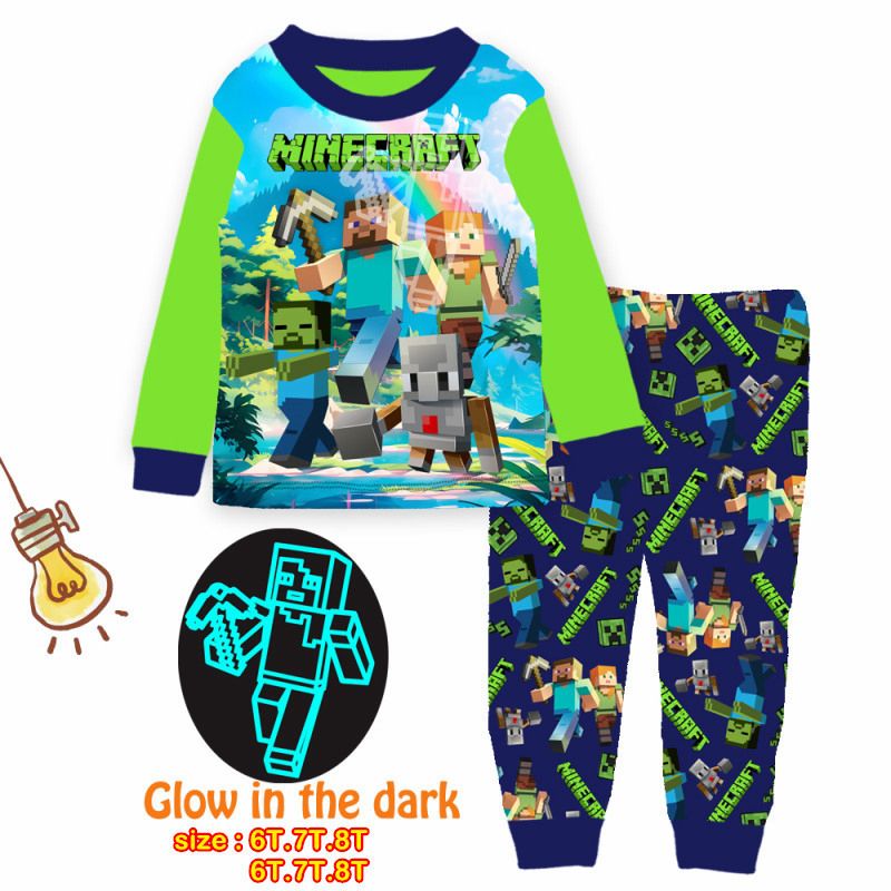 y1200 -Cute Cartoon Pajamas - 图片 27