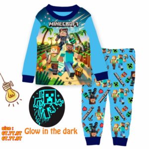 y1200 -Cute Cartoon Pajamas - 图片 28