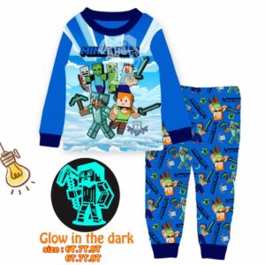 y1200 -Cute Cartoon Pajamas - 图片 29