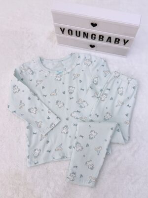 y1147 - Full Print Lycra Pajamas Set - 图片 6