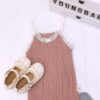 y1129 - Baby Girl Sweet Lace Vest - 图片 11