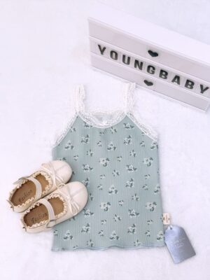 y1129 - Baby Girl Sweet Lace Vest - 图片 12