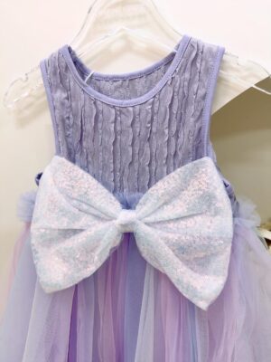 y1190 - Purple Puffy Princess Dress - 图片 9