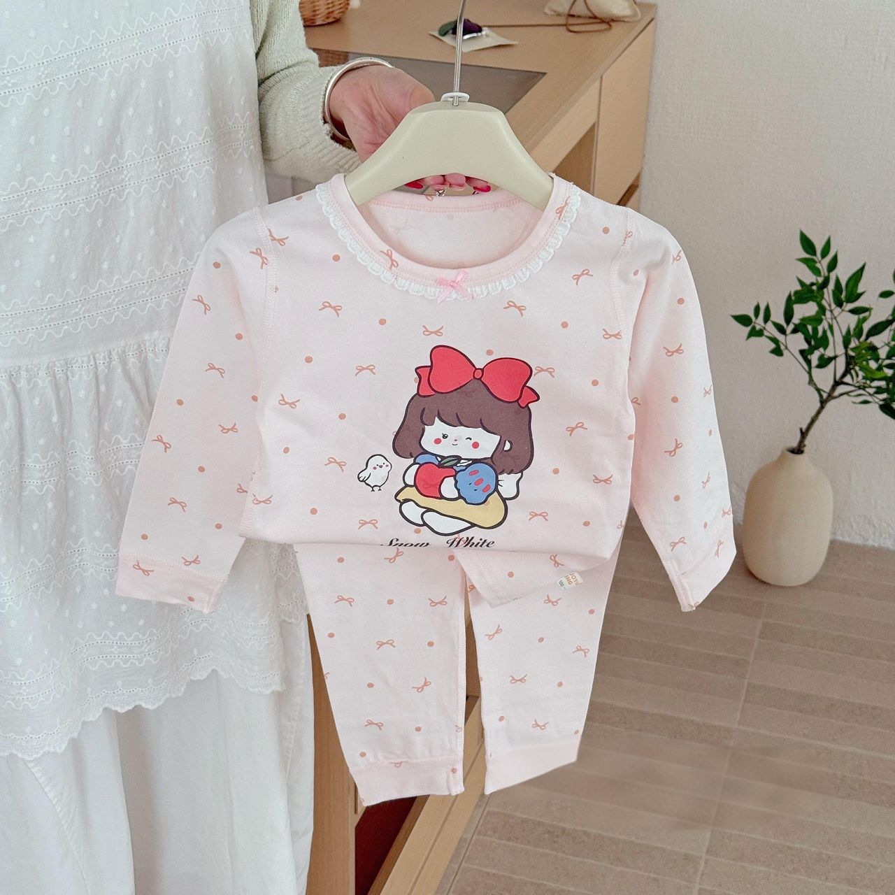 y1146 - Cartoon Lycra Pajamas Set - Image 13