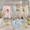 y1146 - Cartoon Lycra Pajamas Set - 图片 1