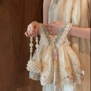 y1168 - Resort Style Floral Dress