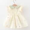 y1184 - Doll Collar Cherry Dress - 图片 3
