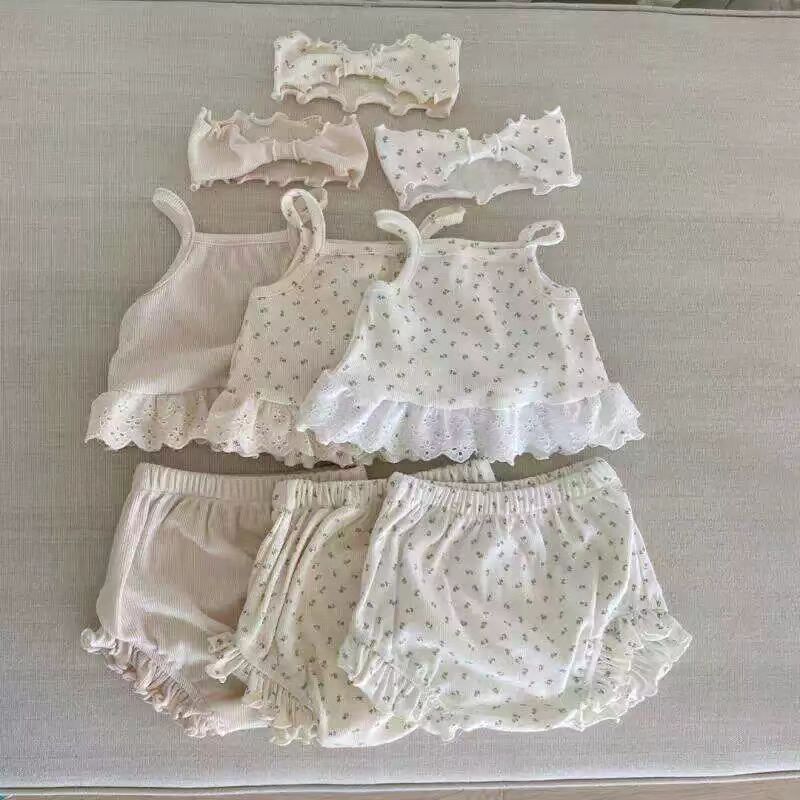 y1138 - Summer Vest Set With Headband - 图片 1