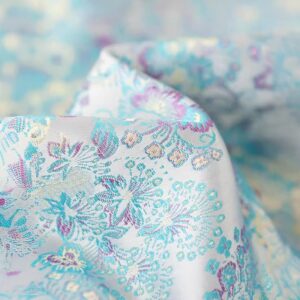 y1202 - CNY Premium Pearl Peony Dress - 图片 5