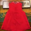 y1199 - CNY Premium Pink & Red Cheongsam Dress With Hair Clip - Image 8