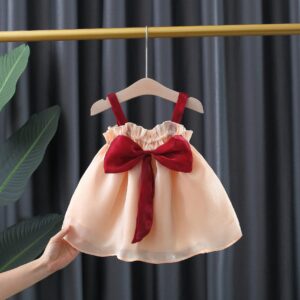 y1152 - Big Ribbon Dress - 图片 2