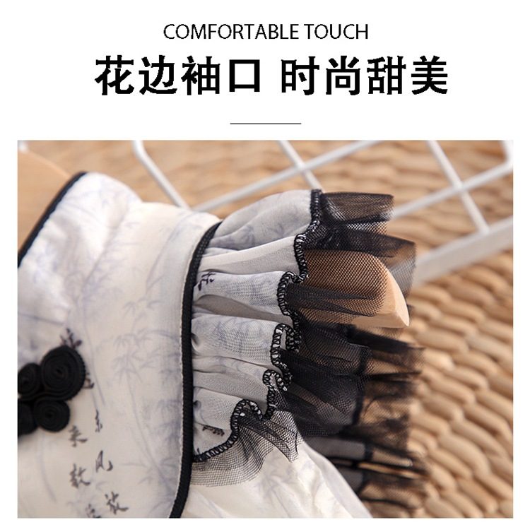 y1158 - CNY Chinese Style Flying Sleeves Dress & Romper - 图片 7