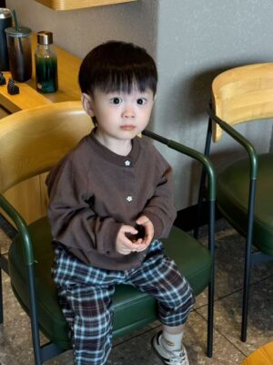 y1127 - Star Button Long Sleeve Jacket - 图片 4