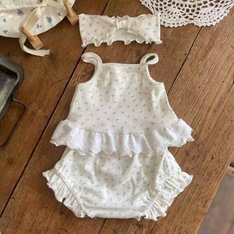 y1138 - Summer Vest Set With Headband - 图片 3