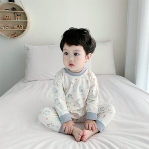 y1151 - Cute Kid Pajamas Set - 图片 2