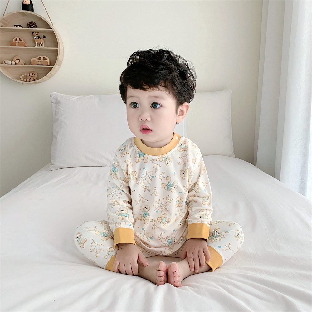 y1151 - Cute Kid Pajamas Set - Image 4