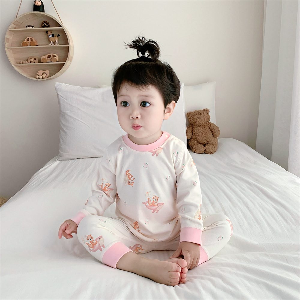 y1151 - Cute Kid Pajamas Set - Image 9