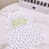 y1280 - Baby Girl Flying Sleeves Romper - Image 9