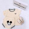 y1284 - Baby Boy & Girl Cute Cartoon Set - 图片 1