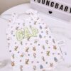 y1280 - Baby Girl Flying Sleeves Romper - Image 11