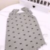 y1281 - Baby Girl Flying Sleeves Bear Romper - 图片 21