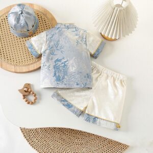 y1267 - CNY Summer New Style Tang Suit For Boys - 图片 5