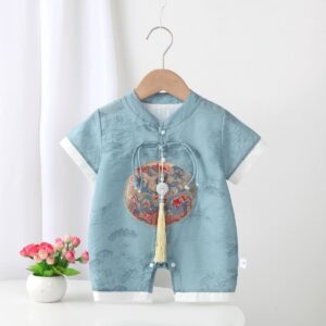 y1232 - CNY Blue & Red Jumper - 图片 2