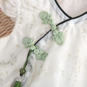 y1230 - CNY Green Frog Flying Sleeves Jumper - 图片 5