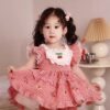 y1323 - CNY Red Cherry Plaid Lolita Suit - Image 8