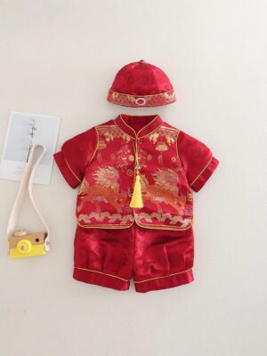y1254 - CNY New Chinese-Style Romper - 图片 3
