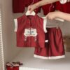 y1319 - CNY Red WU SHI ZI Suit - Image 5